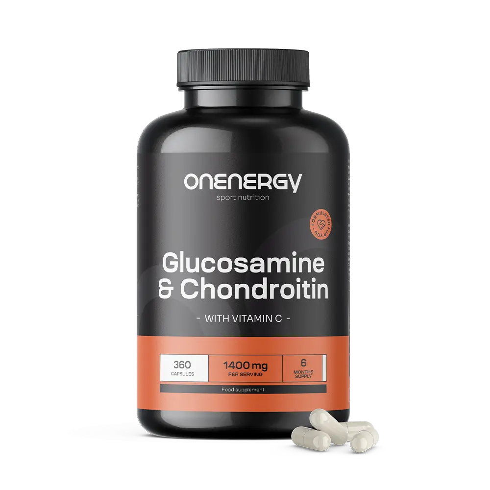 Glucosamina + condroitina 1400 mg