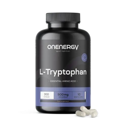 L-triptofano 500 mg, 300 capsule