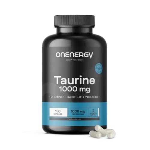 Taurina 1000 mg, 180 capsule