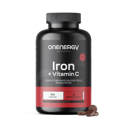 Ferro + vitamina C, 180 compresse