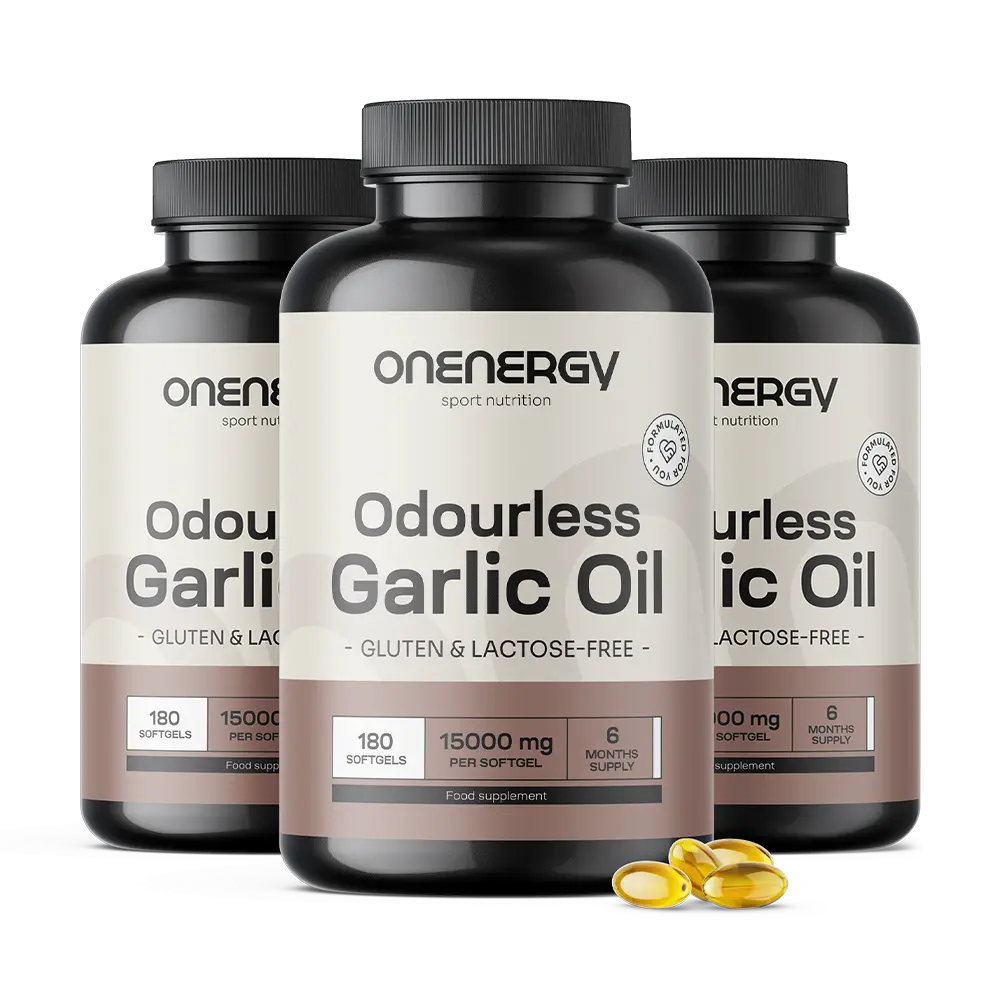 3x Olio d'aglio 15.000 mg