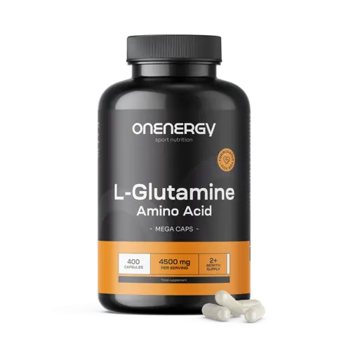 L-glutammina 4500 mg MEGA CAPS, 400 capsule