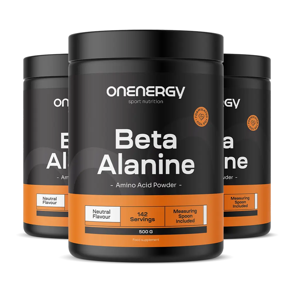 3x Beta-alanina in polvere
