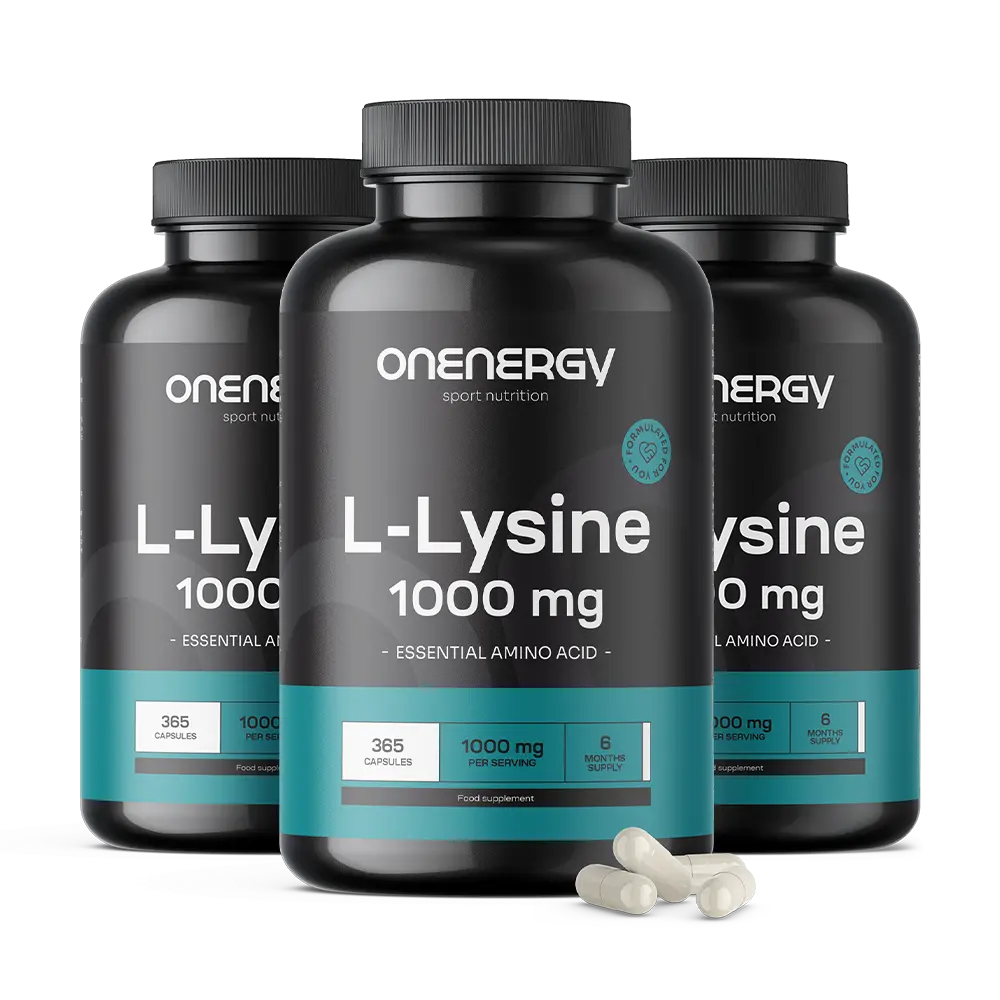 3x L-lisina 1000 mg