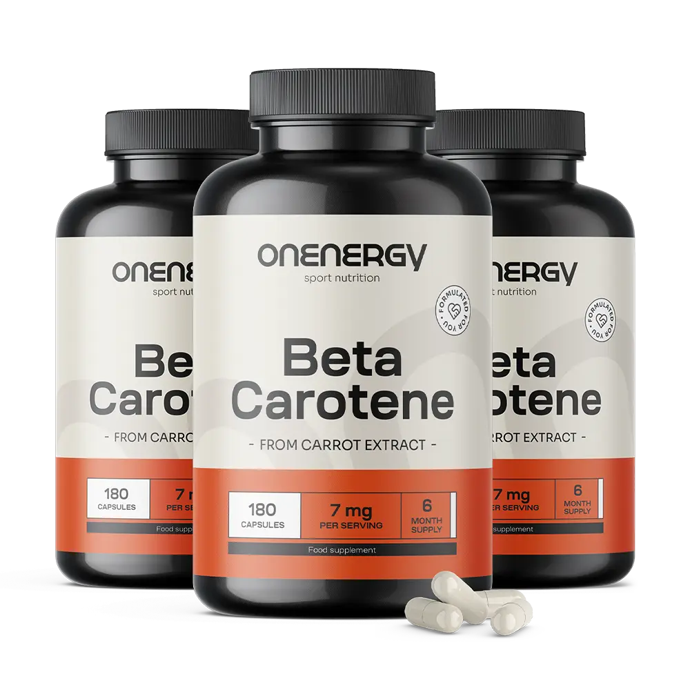 3x Beta-carotene naturale 7 mg