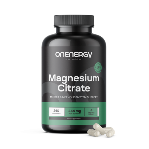 Magnesio citrato 444 mg, 240 capsule