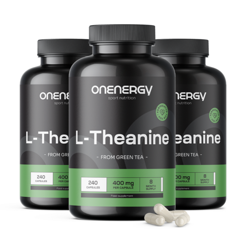 3x L-teanina 400 mg, totale 720 capsule