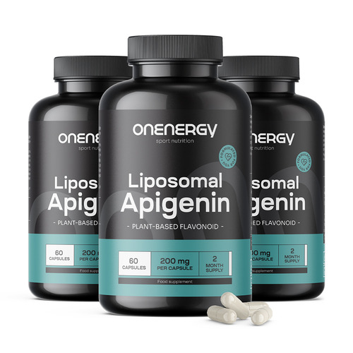 3x Apigenina liposomiale 200 mg, totale 180 capsule