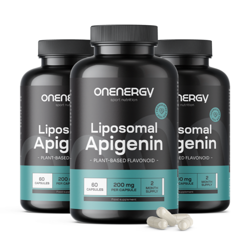 3x Apigenina liposomiale 200 mg, totale 180 capsule