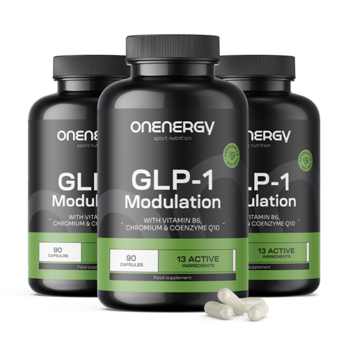 3x GLP-1 Modulation – Complesso per il supporto del metabolismo, totale 270 capsule