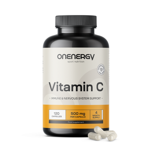 Vitamina C 500 mg, 120 capsule