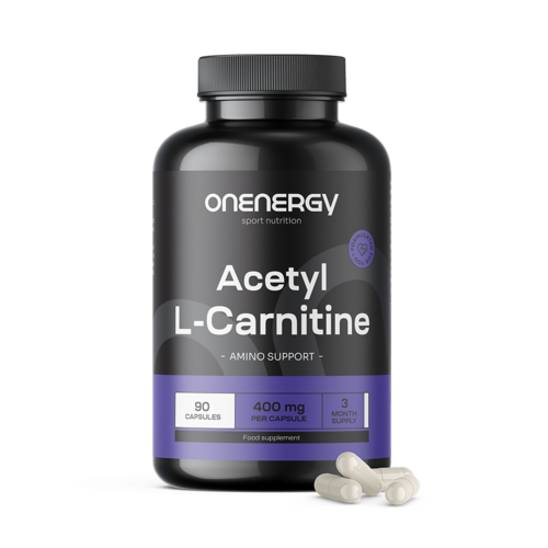 Acetil-​L-​carnitina HCl, 90 capsule