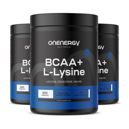 3x BCAA + L-lisina, totale 900 compresse