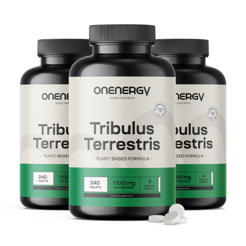 3x Tribulus terrestris – estratto 15:1, totale 720 compresse