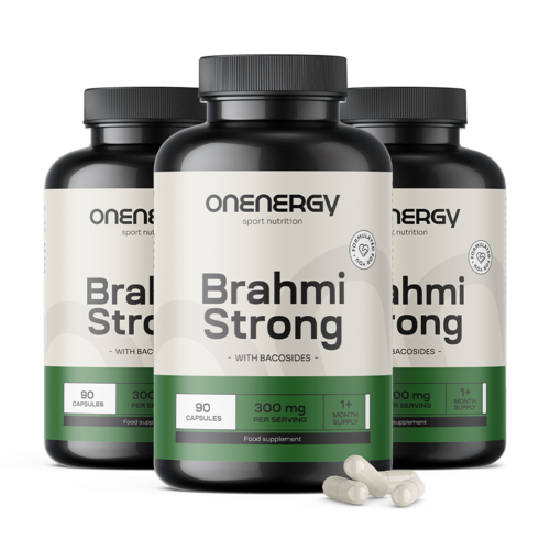 3x Brahmi Strong, totale 270 capsule