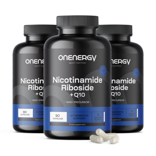 3x Nicotinamide riboside + Q10, totale 270 capsule