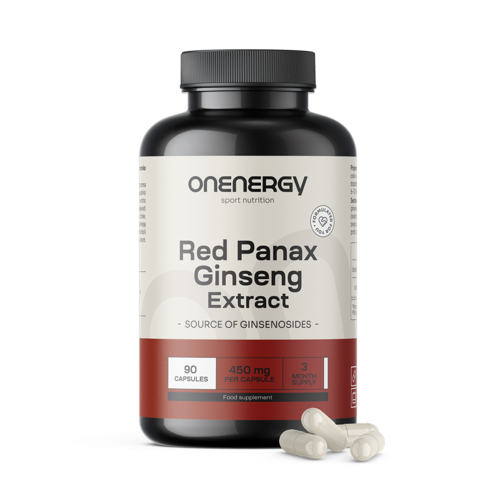 Ginseng rosso (Red Panax Ginseng) – estratto, 90 capsule