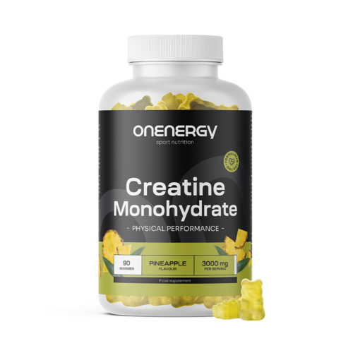 Creatina monoidrato 3000 mg – ananas, 90 caramelle gommose