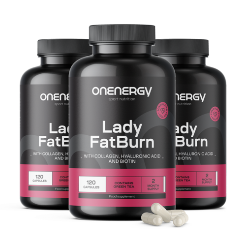 3x Lady FatBurn, totale 360 capsule