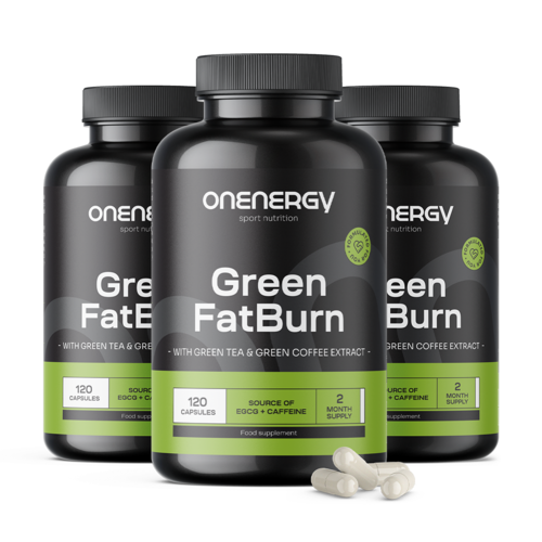 3x Green FatBurn, totale 360 capsule