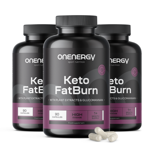 3x Keto FatBurn, totale 270 capsule