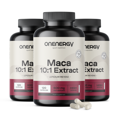 3x Maca – estratto 10:1, totale 360 capsule