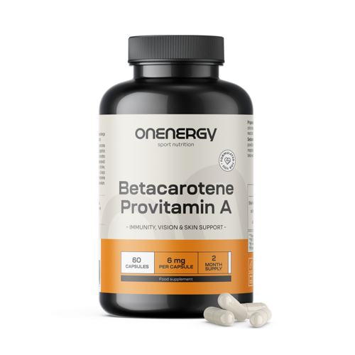 Beta-carotene (provitamina A), 60 capsule