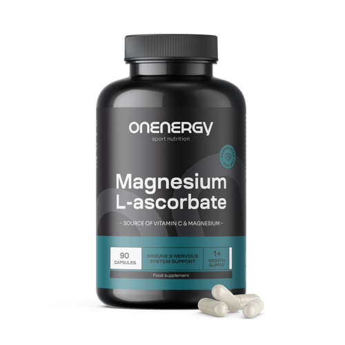 L-ascorbato di magnesio, 90 capsule