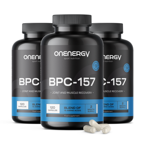 3x BPC-157 – rigenerazione di muscoli e articolazioni, totale 360 capsule