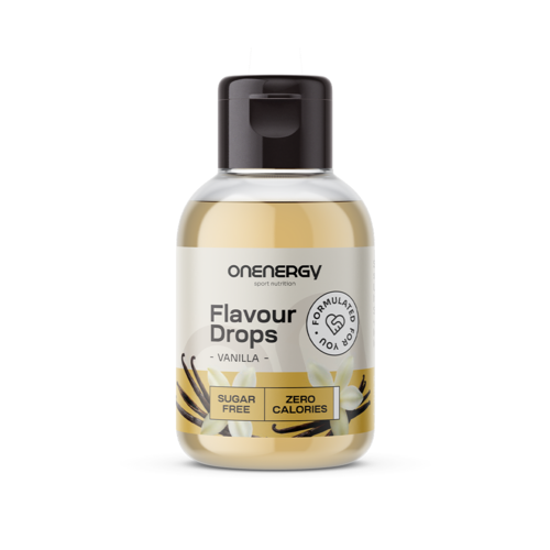 Gocce Flavour Drops con dolcificante – vaniglia, 50 ml